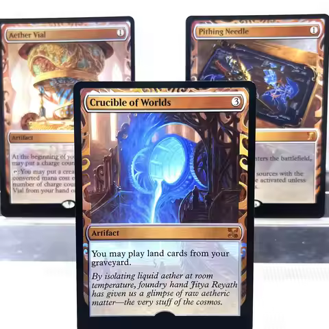 MPS FOIL2-Ⅰ03 Tcg cards proxy magical Sol Ring Sundering Titan Sculpting Steel Meekstone Champion's 