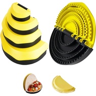 4-in-1 Tortilla Sealer, Tortilla Crimper & Quesadilla Maker - 4/6/8/10-inch Separation Crimper Plate