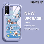 MHKEID Casing Ponsel untuk VIVO Y20 Y20i Y20s Y12s Y20 2021 Y11s Y12A Y20T Y20S M Y20S D Case siliko
