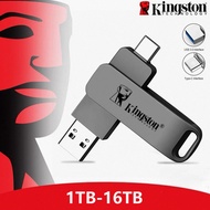 Kingston Pendrive USB Stick Key 16TB USB Flash Drives 1TB 2TB 4TB 8TB Metal TYPE-C Compatible