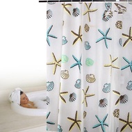 Grade A Bathroom Curtain Shower Curtain size 180x180 patterned Curtain