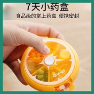 One Week Pill Box Portable Pill Box Portable Small Pill Box Pill Box Mini Pill Box Pill Pill Pill Bo