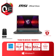 MSI NOTEBOOK THIN 15 B13VE-1608TH | 15.6" FHD | Intel Core i5-13420H | NVIDIA GeForce RTX 4050 | 16G