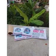 STEAM COUPON, MOTORCYCLE AND CAR WASH COUPON, CAN USE NAME, 75GSM HVS MATERIAL, 1 BOOK CONTAINS 50 S