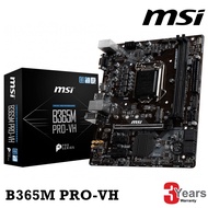 MSI B365M PRO-VH Supports 9th / 8th Gen Intel Core processors for LGA 1151 socket Motherboard