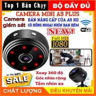 Camera Không dây Mini A9 Plus Camera A9 Wifi Quay Nén Camera A9 Hồng Ngoại Ban đêm Quay 360 độ G