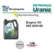 [EM] PETRONAS Urania 800 20W-50 Minyak Engin hitam kereta 20W 50 800 Urania