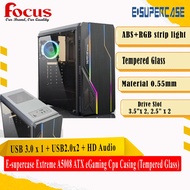 E-supercase Extreme A5008 ATX eGaming Cpu Casing (Tempered Glass)