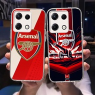 T43 Arsenal-FC TPU Case for Xiaomi Redmi Note 13 POCO X6 13C C65 Pro 5G