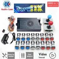 9800 In 1 Arcade Kit Pandora Saga Box Sliver Led Arcade Buttons Mame 5 Pin 8 Way Joystick Arcade Pan