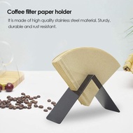ชั้นสแตนเลสวางเครื่องจ่ายกล่องเก็บสินค้ากาแฟที่กรองกาแฟแท่นวางกระดาษที่ยึดกระดาษที่กรองกาแฟ
