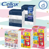 กระดาษทิชชู่เช็ดหน้าเกรด premium : Cellox purify facial tissue