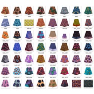 african Wax Cloth Double-Sided Polyester Geometric Printed fabric Ankara Dyed F