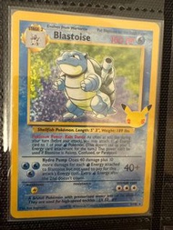 Pokemon 美版 25周年 25th Anniversary PTCG 寵物小精靈 寶可夢卡 水箭龜（Blastoise)