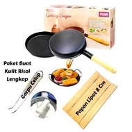 Complete package of risole skin teplon Non-stick walik crepe pan