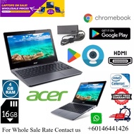 BRANDED Model Acer Chromebook C740 Play store Ram-4gb Ssd-16gb Lagi Murah