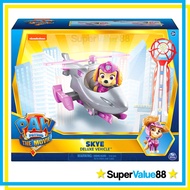 Paw Patrol The Movie - Skye’s Deluxe Transforming Helicopter &amp; Toy Figure for Girls Car