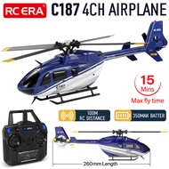 RC ERA C187 EC135 Simulation Helicopter 1/48 Scale 4CH Brushless 6-Axis Gyro 15min Long Flight