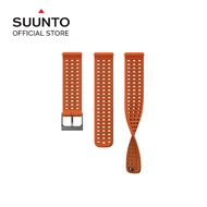 Suunto 22mm Athletic 9 Silicone Strap Canyon Orange (S+M Size)