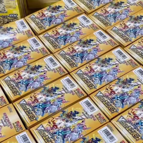 Japanese PTCG S12a VSTAR Universe Trading Card Booster Pack Sealed Box Golden Storage Album Premium 
