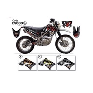 Kawasaki klx 150 klx150 body sticker decal (custom )(003)