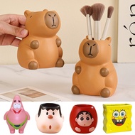 Crayon Shin-chan Pencil Holders Capybara Shaped Pens Containers Desktop Stationery Bucket