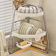 Source Kitchen Sink Multifunctional Dish Drain Rack Dishwasher Countertop Sink Top Dish Rack