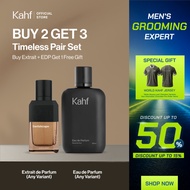 [8.8 SALE - BUY 2 GET 3] Timeless Pair Set - Kahf Extrait de Parfum + Eau de Parfum - Long Lasting F