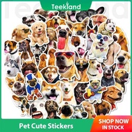 Teekland  1Pc Random Cute Pet DogsStickers Pet Cartoon Toys