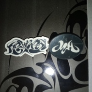 PIN BADGE OFFICIAL POB WEVERSE HXW HOSHIXWOOZI BEAM