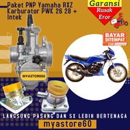 Pnp Yamaha RXZ Package Directly Install!!! Carburetor PWK24 PWK26 PWK28 Sudco Carburetorpwk 24 26 28+Manipul Intek Intake Motor