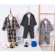 N131 SET 3IN1 FASHION JACKET SIZE 1-4 YEARS