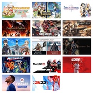 （Buy2Free1）(14in1)Nintendo Switch Harvest Moon,Fifa 22,NBA 2k22,MLB 22,Digimon,God Eater 3,Dragon Do