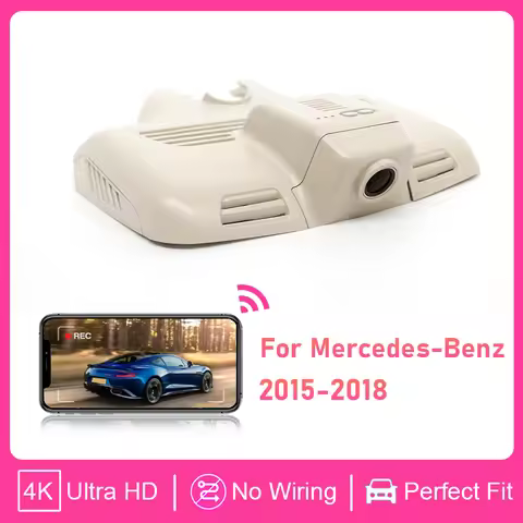 Dash Cam UHD 4K 2160P Car DVR Dashcam For Mercedes-Benz C200 C300 W205 w208 15-18 For MB GLC Coupe C