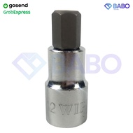 MATA Hex BIT SOCKET KEY L KEY 1/2" HEX BIT SOCKET 12X55 mm