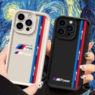 Blue Red Line Sport Car B-BMW Male M Power Phone Case for Redmi Note 11 12 10 9 8 13 Pro Plus 5G Fas