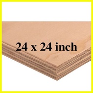 ♞24 x 24 inches pre-cut premium marine plywood