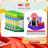 3M™ Scotch-Brite™ Easy Sweeper Plus Mop Wet Disposable Paper Wiper Refills, 8 pcs/pack, For Easy Swe