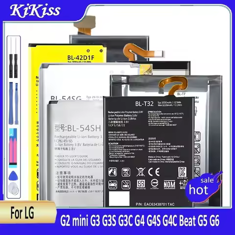 BL-T19 Batery For LG Nexus 5X 4 5 G2 mini G3 G3S G3C G4 G4S G4C Beat G5 G6 G7 G8 ThinQ B2MINI BL-42D