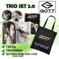 [SET] GOT7 Trio Set 2.0 . GOT7merch Ahgase Got7 Tote bag. Kpop gift. got7 student merch budget set