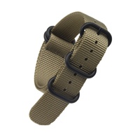 19mm Nylon NATO Watchband Strap 23mm Watch Band Zulu Strap Watch Canvas stripe 21mm Perlon Strap
