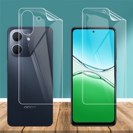 Ultra Thin Hydrogel Film For Oppo A5x A5 Pro Energy Vitality 5G 4G Clear Soft TPU Front Back Full Co