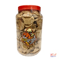 RAJA Keropok Lekor Chips (650g) - Halal Original Fresh Fish Crackers Crispy Bites Kerupuk Crunchy Sn