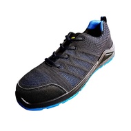Krisbow Sepatu Pengaman Auxo Ukuran 44 - Hitam/Biru
