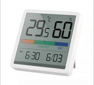 小米 - 小米 米物靜享溫濕度時鐘(MW22S06)(溫度/濕度/時間/日期/舒適度) - 白色 - 平行進口貨