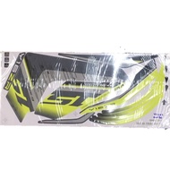 BODY STICKER FOR YAMAHA Y16ZR  - 155 (2) GREY DBNM9