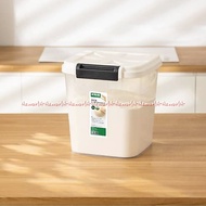 Kris Rice Container 10L Bw Color Rice Storage Container TransparentBroken White 10kg Covered Rice St
