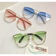 A544 HCM eyes High quality cat eye sunglasses with large form