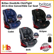 Britax One4Life ClickTight All-in-One Convertible car Seat (FOC Car Seat Protector)