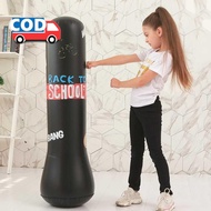Children's Standing Punching Bag, Boxing Pillow, Vertical Punching Bag, Inflatable 120cm